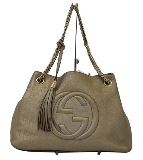 gucci bag gold chain|authentic Gucci hobo bag.